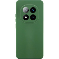 Накладка (з мікрофіброю) GETMAN Liquid Silk Full Camera для Xiaomi Redmi Note 14 Pro Plus 5G- темно-зелений Накладка (з мікрофіброю) GETMAN Liquid Silk Full Camera для Xiaomi Redmi Note 14 Pro Plus 5G- темно-зелений