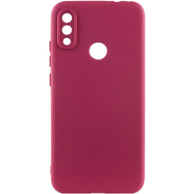Накладка (з мікрофіброю) GETMAN Liquid Silk Full Camera для Xiaomi Redmi Note 5 Pro- марсала Накладка (з мікрофіброю) GETMAN Liquid Silk Full Camera для Xiaomi Redmi Note 5 Pro- марсала