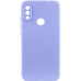 Накладка (з мікрофіброю) GETMAN Liquid Silk Full Camera для Xiaomi Redmi Note 5 Pro- бузковий