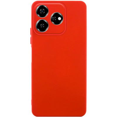 Накладка (з мікрофіброю) GETMAN Liquid Silk Full Camera для ZTE Nubia V60- червоний Накладка (з мікрофіброю) GETMAN Liquid Silk Full Camera для ZTE Nubia V60- червоний