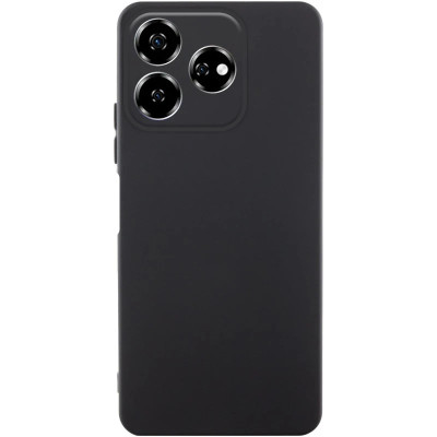 Накладка (з мікрофіброю) GETMAN Liquid Silk Full Camera для ZTE Nubia V60- чорний Накладка (з мікрофіброю) GETMAN Liquid Silk Full Camera для ZTE Nubia V60- чорний