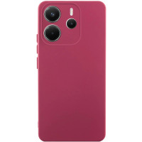 Накладка (з мікрофіброю) GETMAN Liquid Silk Full Camera для Xiaomi Redmi Note 14 4G (UA/Europe)- марсала Накладка (з мікрофіброю) GETMAN Liquid Silk Full Camera для Xiaomi Redmi Note 14 4G (UA/Europe)- марсала