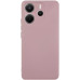 Накладка (з мікрофіброю) GETMAN Liquid Silk Full Camera для Xiaomi Redmi Note 14 4G (UA/Europe)- рожевий пісок