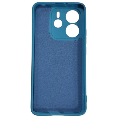 Накладка (з мікрофіброю) GETMAN Liquid Silk Full Camera для Xiaomi Redmi Note 14 4G (UA/Europe)- блакитний Накладка (з мікрофіброю) GETMAN Liquid Silk Full Camera для Xiaomi Redmi Note 14 4G (UA/Europe)- блакитний