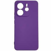Накладка (з мікрофіброю) GETMAN Liquid Silk Full Camera для Xiaomi Redmi Note 14 4G (UA/Europe)- виноградний Накладка (з мікрофіброю) GETMAN Liquid Silk Full Camera для Xiaomi Redmi Note 14 4G (UA/Europe)- виноградний