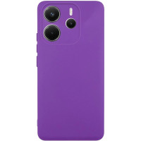 Накладка (з мікрофіброю) GETMAN Liquid Silk Full Camera для Xiaomi Redmi Note 14 4G (UA/Europe)- бузковий Накладка (з мікрофіброю) GETMAN Liquid Silk Full Camera для Xiaomi Redmi Note 14 4G (UA/Europe)- бузковий