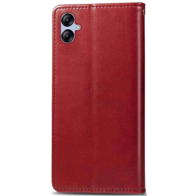 Чохол-книжка GETMAN Gallant шкіряний для Samsung A04 / M13 5G- червоний