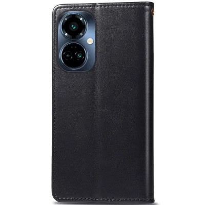 Чохол-книжка GETMAN Gallant шкіряний для TECNO Camon 19 (CI6n) / 19 Pro (CI8n)- чорний Чохол-книжка GETMAN Gallant шкіряний для TECNO Camon 19 (CI6n) / 19 Pro (CI8n)- чорний