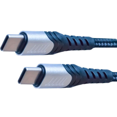 USB-C кабель Profit QY-26 Type-C to Type-C 20W 1m- чорний