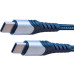 USB-C кабель Profit QY-26 Type-C to Type-C 20W 1m- чорний