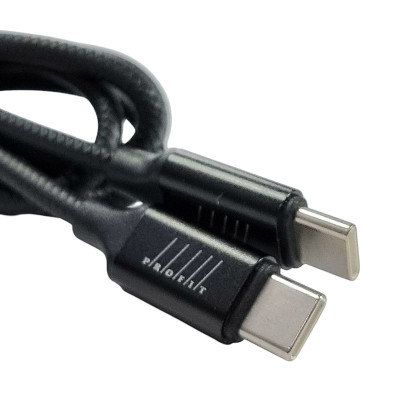 USB-C кабель Profit QY-42 Type-C to Type-C 1m- чорний