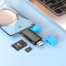 Картрідер (Card Reader) Borofone DH9 Wisdom 2-in-1 USB/Type-C 3.0 Картрідер (Card Reader) Borofone DH9 Wisdom 2-in-1 USB/Type-C 3.0