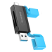 Картрідер (Card Reader) Borofone DH9 Wisdom 2-in-1 USB/Type-C 3.0 Картрідер (Card Reader) Borofone DH9 Wisdom 2-in-1 USB/Type-C 3.0