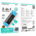 Картрідер (Card Reader) Borofone DH9 Wisdom 2-in-1 USB/Type-C 3.0 Картрідер (Card Reader) Borofone DH9 Wisdom 2-in-1 USB/Type-C 3.0