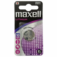Батарейка CR2016 Maxell Lithium 3V 1bl Батарейка CR2016 Maxell Lithium 3V 1bl
