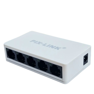 Комутатор локальної мережі (Switch) Pix-Link LV-SW05 5 Port Комутатор локальної мережі (Switch) Pix-Link LV-SW05 5 Port