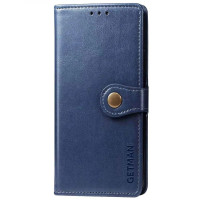 Чохол-книжка GETMAN Gallant шкіряний для TECNO Spark Go 1 (KL4)- синій Чохол-книжка GETMAN Gallant шкіряний для TECNO Spark Go 1 (KL4)- синій