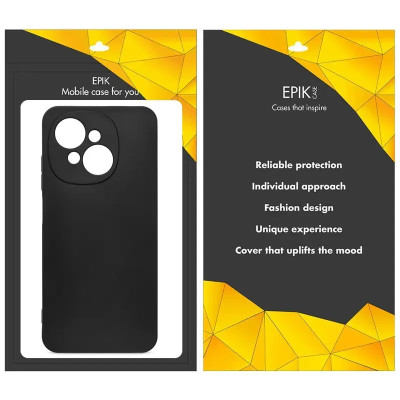 Накладка TPU Epik Black Full Camera для TECNO Spark Go 1 (KL4)- чорний