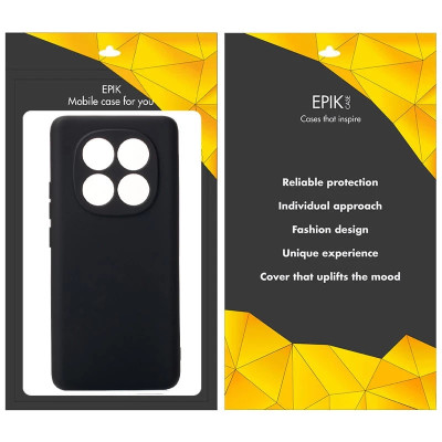 Накладка TPU Epik Black Full Camera для Xiaomi Poco X7- чорний Накладка TPU Epik Black Full Camera для Xiaomi Poco X7- чорний