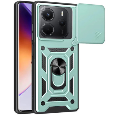 Протиударний чохол Camshield Serge Ring для Xiaomi Redmi Note 14 4G (UA/Europe)- зелений Протиударний чохол Camshield Serge Ring для Xiaomi Redmi Note 14 4G (UA/Europe)- зелений