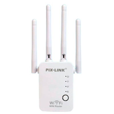 Посилювач сигналу Wi-Fi PIX-LINK WR16Q Посилювач сигналу Wi-Fi PIX-LINK WR16Q