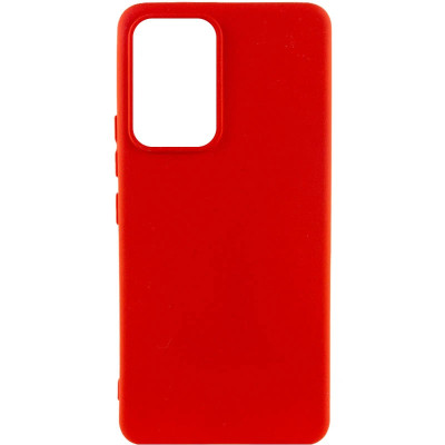 Накладка (з мікрофіброю) Silicone Cover Lakshmi для Realme C61 4G / C63 4G- червоний