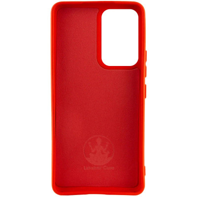 Накладка (з мікрофіброю) Silicone Cover Lakshmi для Realme C61 4G / C63 4G- червоний