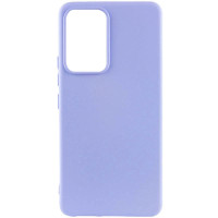 Накладка (з мікрофіброю) Silicone Cover Lakshmi для Realme C61 4G / C63 4G- бузковий