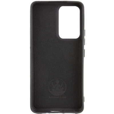Накладка (з мікрофіброю) Silicone Cover Lakshmi для Realme C61 4G / C63 4G- чорний