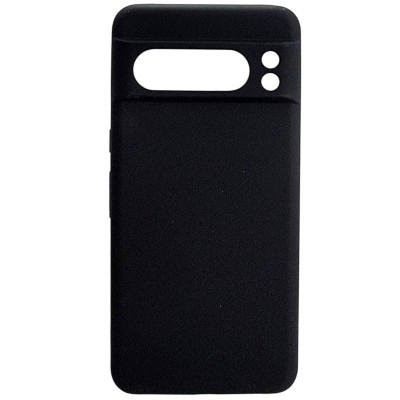 Накладка (з мікрофіброю) Silicone Cover Lakshmi Full Camera для Google Pixel 8 Pro- чорний