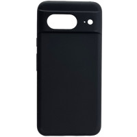 Накладка (з мікрофіброю) Silicone Cover Lakshmi Full Camera для Google Pixel 8a- чорний