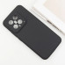 Накладка (з мікрофіброю) Silicone Cover Lakshmi Full Camera для Xiaomi 14- чорний