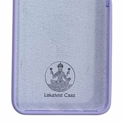 Накладка (з мікрофіброю) Silicone Cover Lakshmi Full Camera для Xiaomi 14 Ultra- бузковий