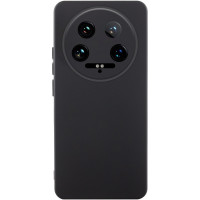 Накладка (з мікрофіброю) Silicone Cover Lakshmi Full Camera для Xiaomi 14 Ultra- чорний