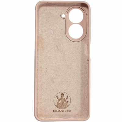Накладка (з мікрофіброю) Silicone Cover Lakshmi Full Camera для Xiaomi Redmi A5 / Poco C71- рожевий пісок