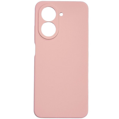 Накладка (з мікрофіброю) Silicone Cover Lakshmi Full Camera для Xiaomi Redmi A5 / Poco C71- рожевий пісок