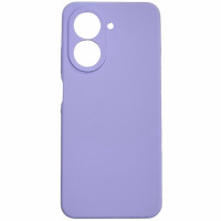 Накладка (з мікрофіброю) Silicone Cover Lakshmi Full Camera для Xiaomi Redmi A5 / Poco C71- бузковий