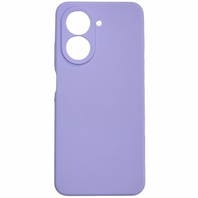 Накладка (з мікрофіброю) Silicone Cover Lakshmi Full Camera для Xiaomi Redmi A5 / Poco C71- бузковий