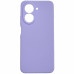Накладка (з мікрофіброю) Silicone Cover Lakshmi Full Camera для Xiaomi Redmi A5 / Poco C71- бузковий