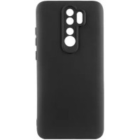 Накладка (з мікрофіброю) Silicone Cover Lakshmi Full Camera для Xiaomi Redmi Note 8 Pro- чорний