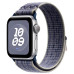 Ремінець Nike Sport Loop для Apple Watch 38/40/41/42mm(ser.10)- чорно-синій