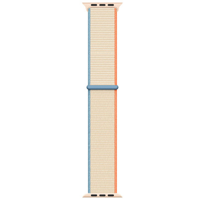 Ремінець Nylon для Apple Watch 38/40/41/42mm(ser.10)- кремовий Ремінець Nylon для Apple Watch 38/40/41/42mm(ser.10)- кремовий