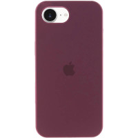 Накладка (з мікрофіброю) Silk Full Protective для iPhone 16e / iPhone 17e- сливовий