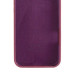 Накладка (з мікрофіброю) Silk Full Protective для iPhone 16e / iPhone 17e- сливовий