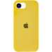 Накладка (з мікрофіброю) Silk Full Protective для iPhone 16e / iPhone 17e- жовтий