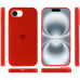 Накладка (з мікрофіброю) Silk Full Protective для iPhone 16e / iPhone 17e- червоний