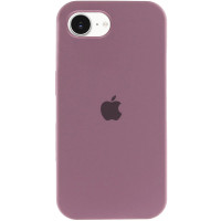 Накладка (з мікрофіброю) Silk Full Protective для iPhone 16e / iPhone 17e- ліловий