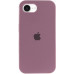 Накладка (з мікрофіброю) Silk Full Protective для iPhone 16e / iPhone 17e- ліловий