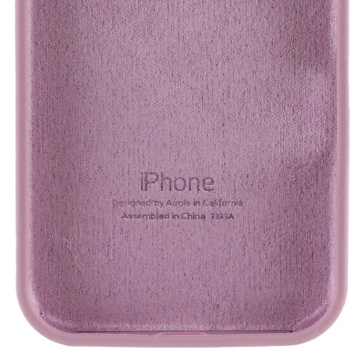 Накладка (з мікрофіброю) Silk Full Protective для iPhone 16e / iPhone 17e- ліловий