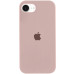 Накладка (з мікрофіброю) Silk Full Protective для iPhone 16e / iPhone 17e- рожевий пісок